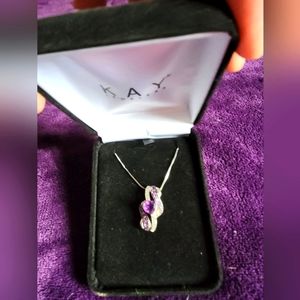 Amethyst necklace